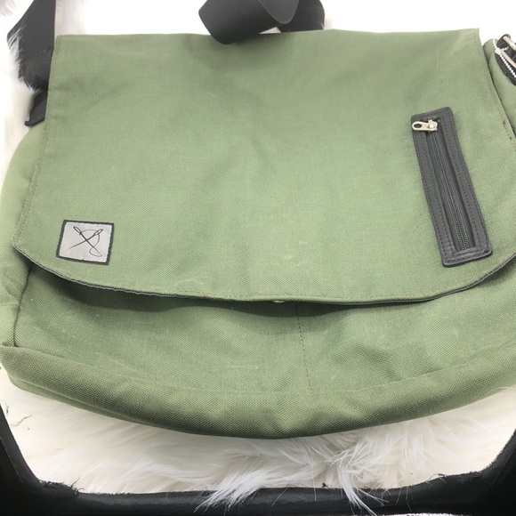 VTG Earnest Alexander NY Messenger Canvas Bag - Picture 2 of 11